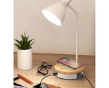Metal Desk Lamp Wireless Charging Table Lamp Touch Reading Lights Arc De... - $55.99
