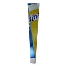 Miller Lite Blue Light Blue beer tap handle Read Description 4 Sided Tal... - £15.41 GBP