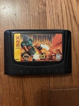 Doom (Sega Genesis 32X, 1994) Authentic Cartridge Only  - $18.80