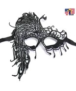 Fancy Sexy Eyemask Black Lace Party Ball Masquerade Dress Mask Mardi Gra... - £2.51 GBP