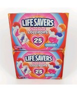 Life Savers Swirled Lollipops Valentine Exchange 2 Boxes 25 In Each Box New - $12.82