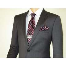 Men's Soft Wool Cashmere Single Breasted Suit Giorgio Cosani 900 Dark Gray image 5