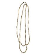 Vintage Cultured Pearl Necklace 64” Long Strand Uniform Japan Clasp Clas... - $40.50