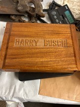 Vintage custom Alhambra Harry Busch (Hairy Bush) wood cigar intimate toy box - £19.39 GBP