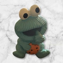Cookie Monster Playskool Baby Squeeze Toy 1989 Sesame Street - $97.48 MXN