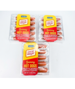 Oscar Mayer Gummy Candy Hot Dogs Rare Limited Release Gag Gift Lot Of 3 - $29.14 CAD