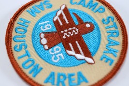 Vintage 1995 Sam Houston Area Camp Strake Boy Scout America Thunderbird Patch - £9.23 GBP