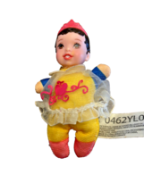 Tollytots My First Disney Little Princess Baby Snow White w/ Outfit Crown 4 Inch - £7.48 GBP