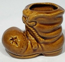 Old Brown Boot ceramic toothpick holder mini planter - £5.96 GBP