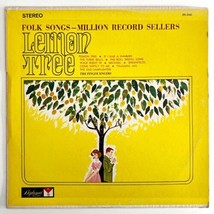 The Finger Singers Lemon Tree Folk Songs Vinyl Record Vintage 1960s 33 12&quot; VRG2 - $24.99