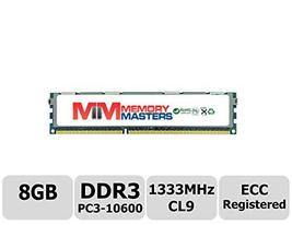 MemoryMasters 8GB DDR3 1333MHz PC3-10600 Registered ECC 1.5V CL9 2Rx4 Dual Rank  - $37.51