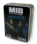 MIB Men In Black Undercover Card Game Tin Storage Box Tokens Aliens IDW ... - £19.57 GBP
