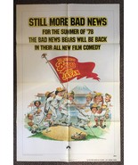THE BAD NEWS BEARS GO TO JAPAN (1978) Advance Teaser 1-Sht Bruce Stark A... - $125.00