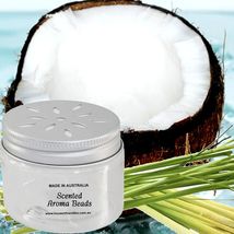 Coconut Lemongrass Scented Aroma Beads Room/Car Air Freshener - £22.57 GBP+