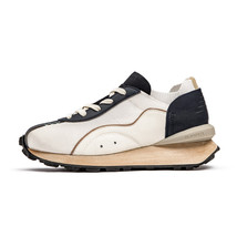 Maden Ice Silk Jogging Casual Shoes Platform Old Shoes Blue White Snakers Runnin - £82.55 GBP