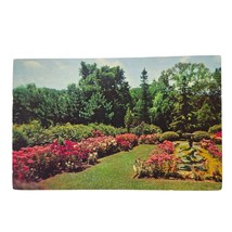 Postcard Italian Garden International Friendship Gardens Michigan City Indiana - £5.17 GBP