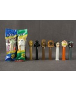 Mixed Lot 9 Star Wars Characters PEZ Toy Dispensers YODA Leia Darth Vade... - £16.14 GBP