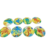 8Pcs Ocean Diamond Art Coasters Sea Diamond Jewel with Holder Non Slip C... - $40.60 CAD