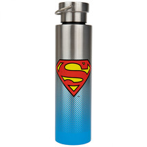 DC Comics Superman Symbol 24oz Stainless Steel Water Bottle Multi-Color - £21.14 GBP