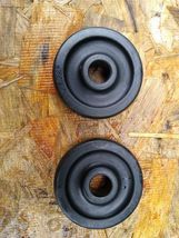 Pair of Gray 3" Small Wheelie Anti-Tip Wheels for Shoprider Chair - $23.72