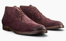 John Varvatos Mens Suede Boot Shoe (Last Pairs) Reg$700 Sale$299 - £233.77 GBP