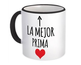 La Mejor Prima : Gift Mug Cousin Love Family Spanish Espanol Christmas B... - £12.70 GBP