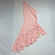 Pink Lace Dance Costume Women’s Lyrical Contemporary Ballerina Tutu Hall... - $40.99