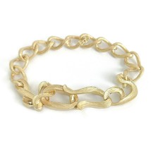 Estate LOVE Chain Link Bracelet 14K Yellow Gold 28.90 Grams - £2,366.53 GBP