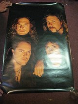 Metallica Poster Face Shot Of All Four Elektra Promo Metalica - $179.02