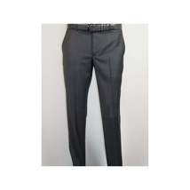 Men Suit BERLUSCONI Turkey 100% Italian Wool Super 180's Vested #Ber2 Charcoal image 11