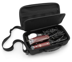 Casematix Hair Clipper Barber Case Holds Three Electric Clippers, Hair B... - £36.01 GBP