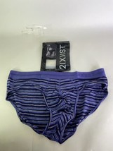 2xist Luxe Dream Low Rise Brief Underwear Ink Blot Stripe Mens Size XL - $30.00