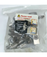 Everbilt Frameless Soft Close Nickel Inset Cabinet Hinges 3 mm 100 Degre... - $16.09 CAD