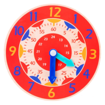 Children Montessori Wooden Clock Toy - £13.68 GBP