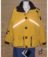 Woolrich Diaplex Coat John Rich Bros Sailing Snow Ski Yellow Black - $170.00