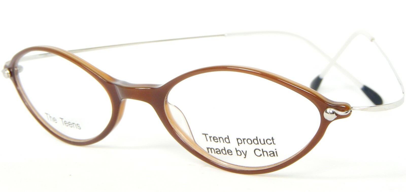 Adolescentes Tendencia Producto Por CHAI R79 C.8 Marrón Gafas Marco 46-1... - $59.03