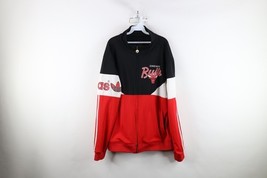 Retro Adidas Mens XL Distressed Chicago Bulls Basketball Warm Up Track J... - $33.62