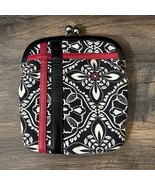 Vera Bradley Please Hold Barcelona Fold Over Kiss Lock Coin Purse Pouch - $27.34 CAD
