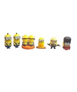 Lott of 6 Despicable Me Minion Figures Assorted Characters Collectibles - $282.73 MXN