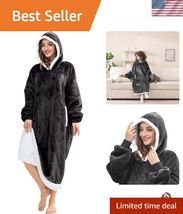 Reversible Plush Wearable Blanket Hoodie - Perfect for Indoor &amp; Outdoor ... - $60.00