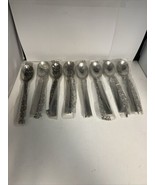 Pfaltzgraff “PEYTON” 7.75” Dinner Spoon Stainless 18/8 SEALED - 8 Available - $265.87 MXN