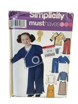 Simplicity Sewing Pattern 0678 5391 Pants Jumper Coat Top Child Size 3-8 - $7.84