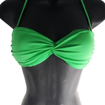 Victoria&#39;s Secret Green Bikini Top Size XS Removable Strap - £16.03 GBP