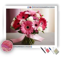 Bouquet Flowers - Diamond Painting Kit - £15.65 GBP+