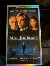 Meet Joe Black (1996) VHS Brad Pitt Anthony Hopkins Special Edition - £5.40 GBP
