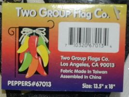 Two Group Flags Co 67013 Peppers Indoor Outdoor Decorative Flag image 4