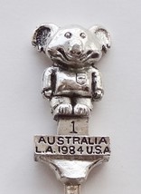 Collector Souvenir Spoon USA California LA 1984 Summer Olympics Australia Koala - $14.99