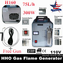 H160 75L Oxygen Hydrogen Hho Gas Flame Generator Torch Acrylic Polisher ... - $189.99