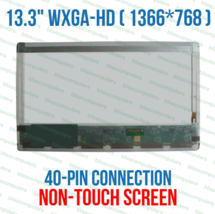 13.3&quot; 1366x768 Led Screen Samsung LTN133AT17-T01 Lcd Laptop - $37.40