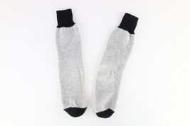 Vintage 70s Streetwear Blank Wool Knit Mountain Hiking Boot Socks Mens L... - $96.51 CAD